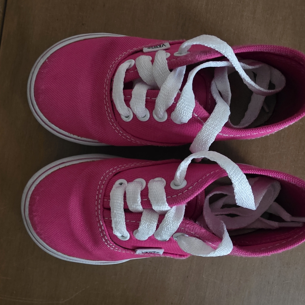 Vans Kids Pink Sneakers
